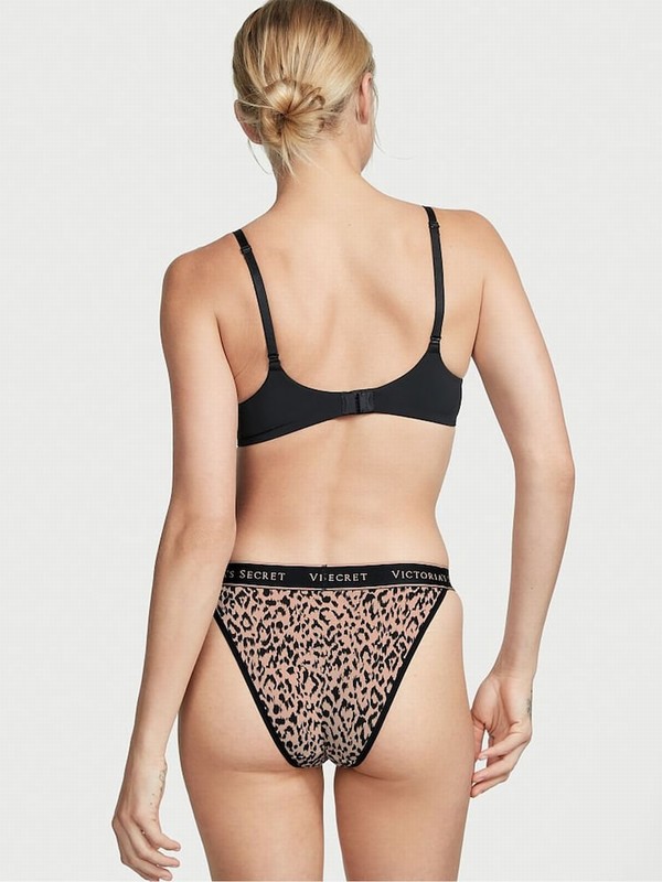 Brown / Leopard Victoria Secret Cameo Basic Animal Underwear | KJTOG0351