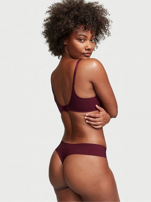 Burgundy / Purple Victoria Secret Knickers Underwear | GJFMC4870