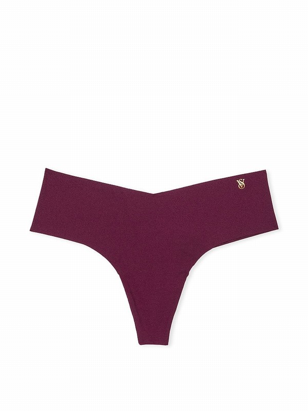 Burgundy / Purple Victoria Secret Knickers Underwear | GJFMC4870