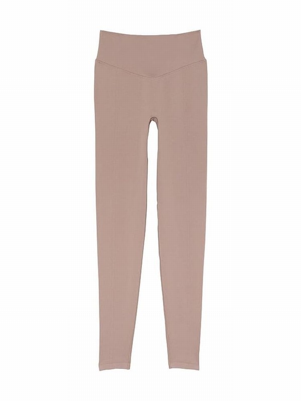 Coffee / Brown Victoria Secret Iced Coffee Leggings | DABPU1362