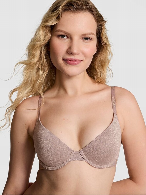 Coffee / Brown Victoria Secret Iced Coffee Full Cup Bras | BHNQV5209