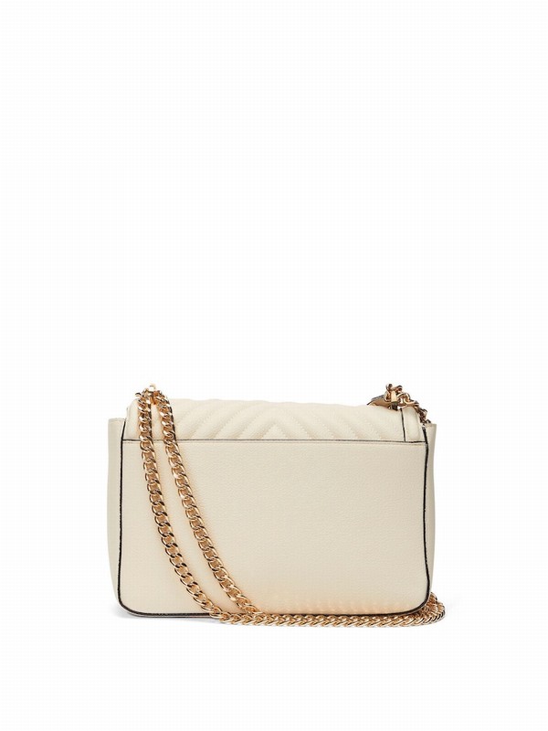 Cream Victoria Secret Biscotti Cream Crossbody Bags | BAXMJ9105
