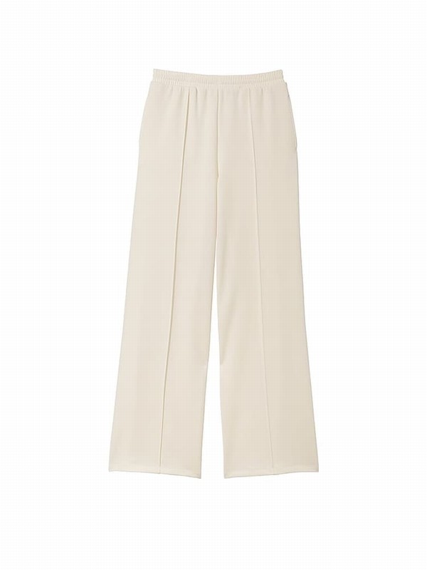 Cream Victoria Secret Cream Modal Wide Leg Joggers | SPHFE8973