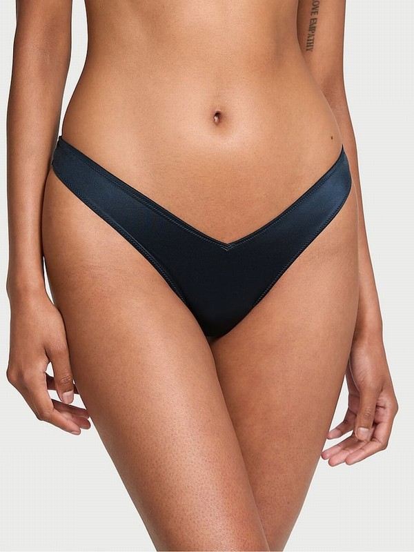 Dark Blue Victoria Secret TwiThong Underwear | NTBQZ5623
