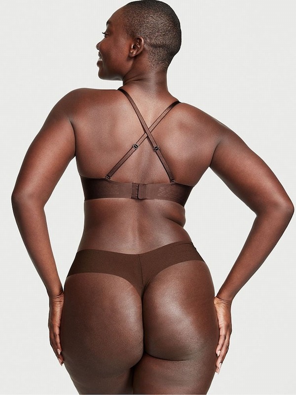 Dark Brown Victoria Secret Knickers Underwear | IJFDA2856