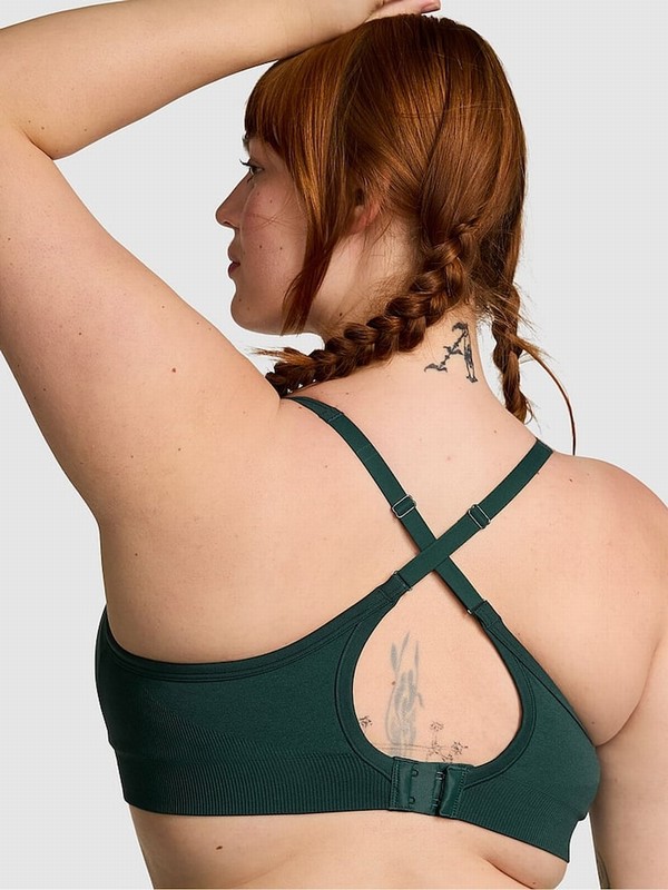 Deep Green Victoria Secret Forest Bras | GUKWD9718