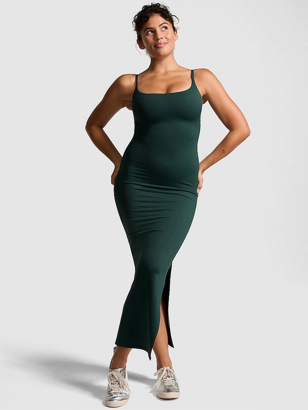 Deep Green Victoria Secret Forest Relay Maxi Dress | UZGKL1387