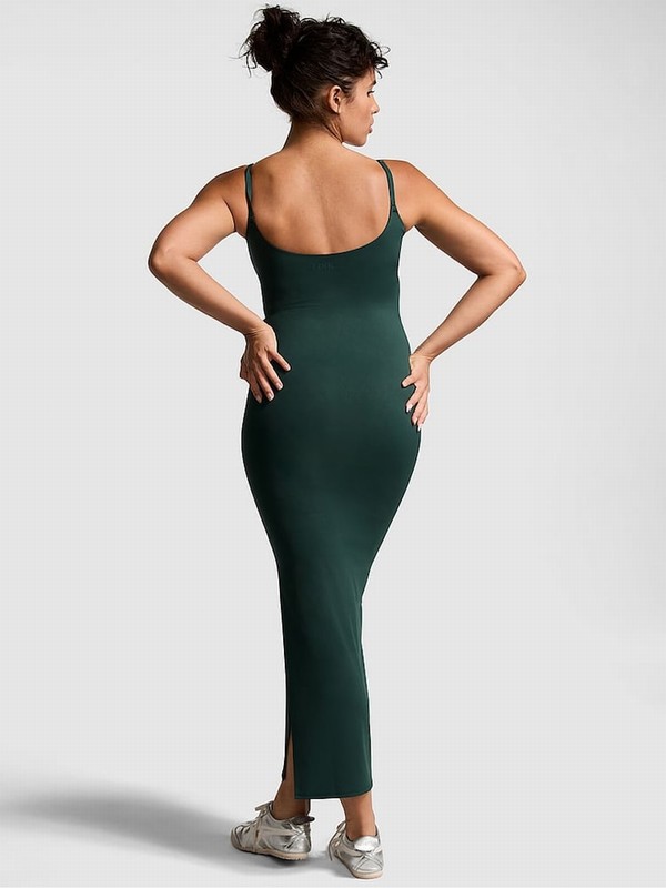 Deep Green Victoria Secret Forest Relay Maxi Dress | UZGKL1387