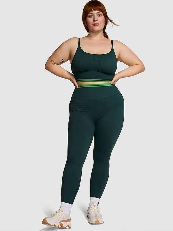 Deep Green Victoria Secret Forest Seamless Leggings | MDLNZ5742