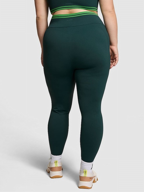 Deep Green Victoria Secret Forest Seamless Leggings | MDLNZ5742