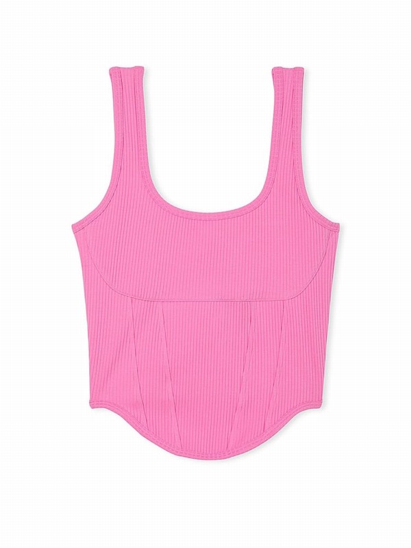 Fuchsia / Pink Victoria Secret Corsetlette Lingerie | UPZHQ3247