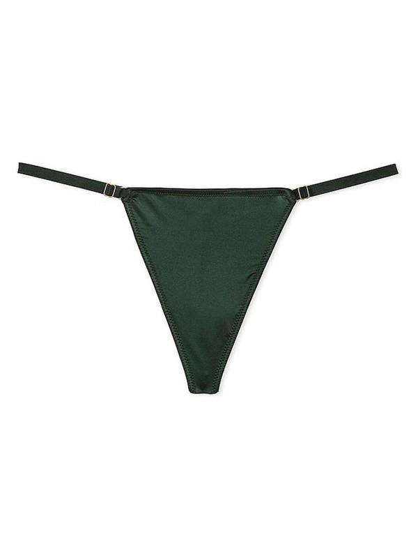Green Victoria Secret Botanical Adjustable G-String Underwear | MISZV3829
