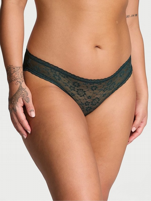 Green Victoria Secret Botanical Bikini Underwear | IPLYT6573