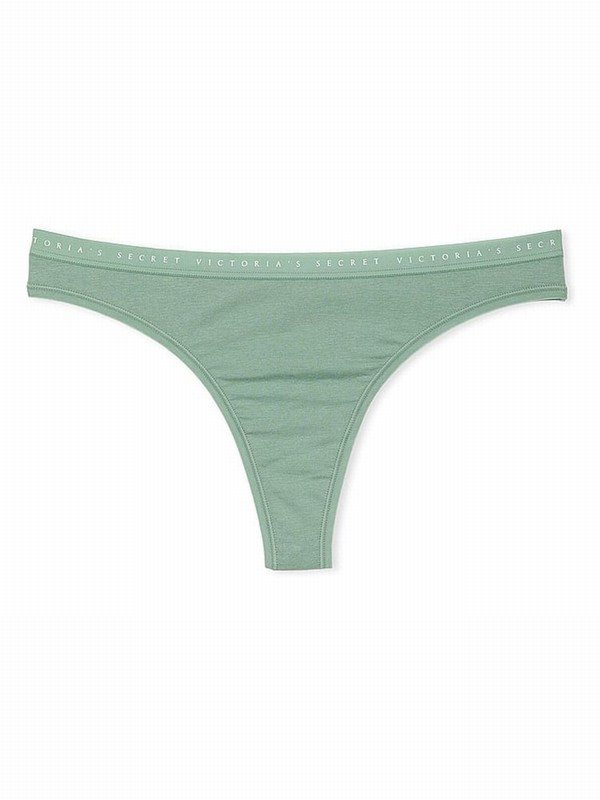 Green Victoria Secret Seasalt Thong Underwear | UNFRP7492
