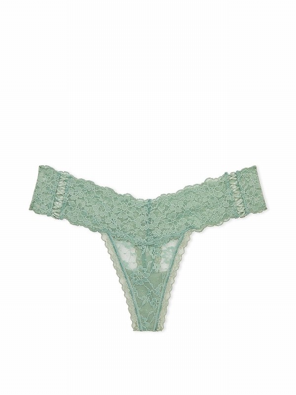 Green Victoria Secret Seasalt Thong Underwear | XTCOU4325
