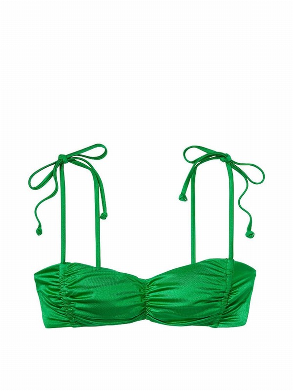 Green Victoria Secret Verdant Non Bikini Top | DQFVI0912