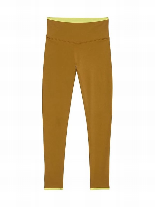 Green / Light Victoria Secret Fern VSX Elevate Compression Stretch Leggings | RJXGW7936