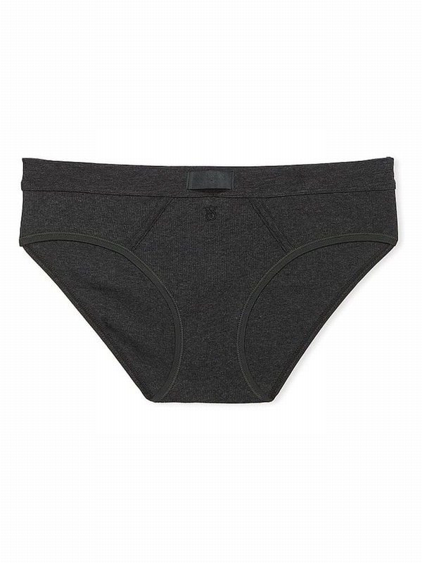 Grey Victoria Secret Charcoal Hipster Underwear | KSVQR6713