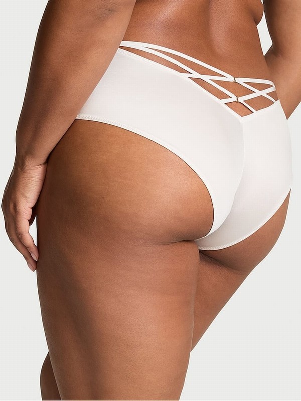 Grey Victoria Secret Delfin Cheeky Underwear | BPVJS2819