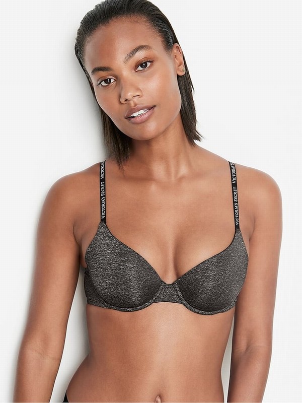 Grey Victoria Secret Demi Lightly Lined Bras | NTGCW7304