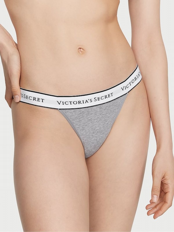 Grey Victoria Secret Medium Heather Underwear | MZAGF4297