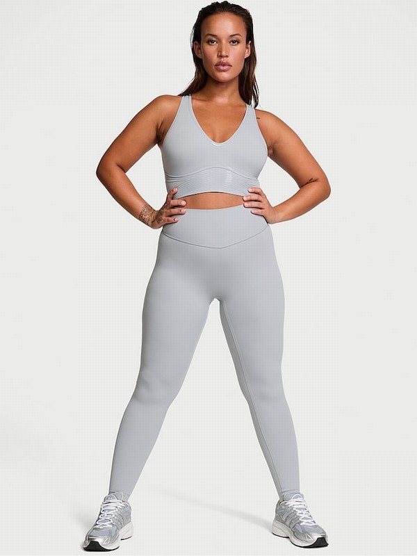 Grey Victoria Secret Starstruck Full Length VSX Elevate™ Leggings | GIJRM7201