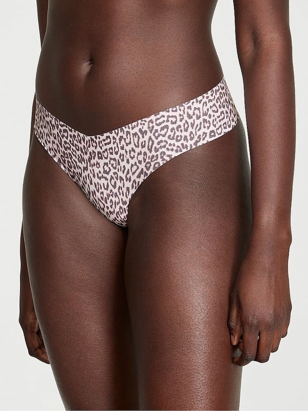 Leopard / Pink Victoria Secret Thong Underwear | FPLJW7096