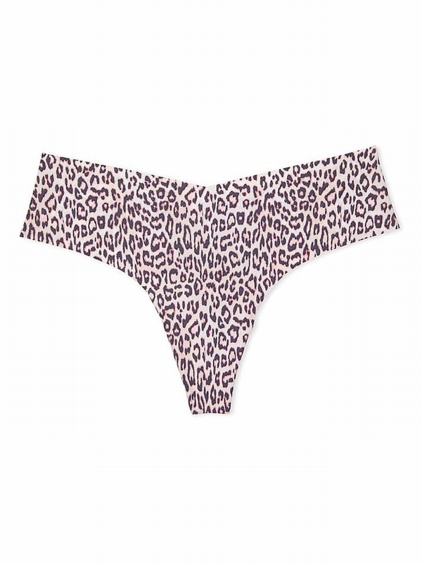 Leopard / Pink Victoria Secret Thong Underwear | FPLJW7096