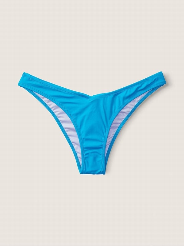 Light Blue Victoria Secret Bright Marinezilian Bikini Bottom | HGTAB4893
