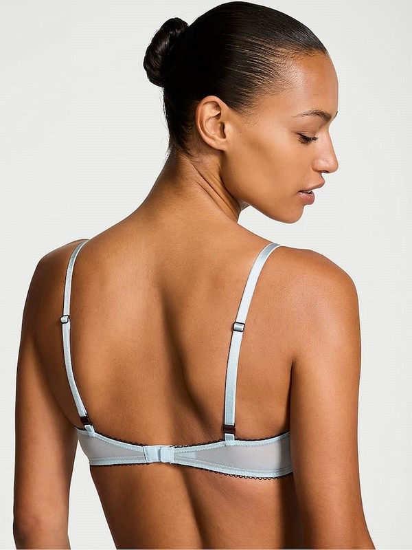 Light Blue Victoria Secret Unlined Demi Bras | ANWPK1483