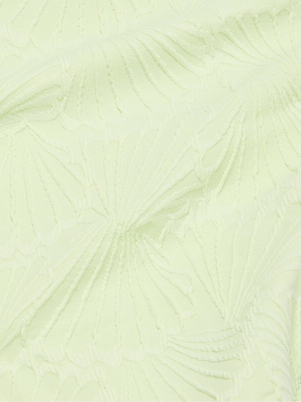 Light Green / Cream / Green Victoria Secret Lime Cream Triangle Bikini Top | TCHPK3479