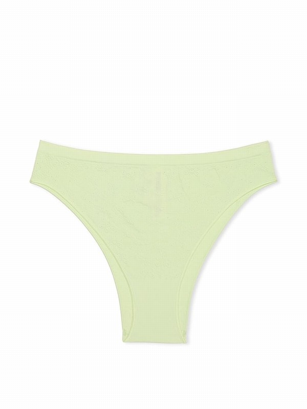 Light Green / Cream / Green Victoria Secret Lime Cream Daisyzilian Underwear | NEZFA3869