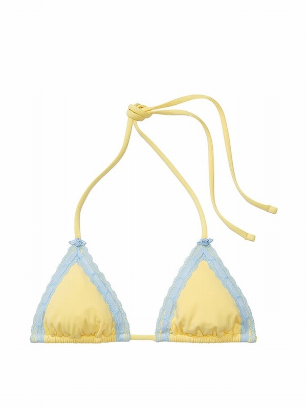 Mango / Yellow Victoria Secret Mango Butter Frankies Cape May Bikini Top | DTEWV8072