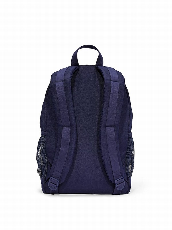Navy / Blue Victoria Secret Midnight Canvas Backpacks | JUIYT1893