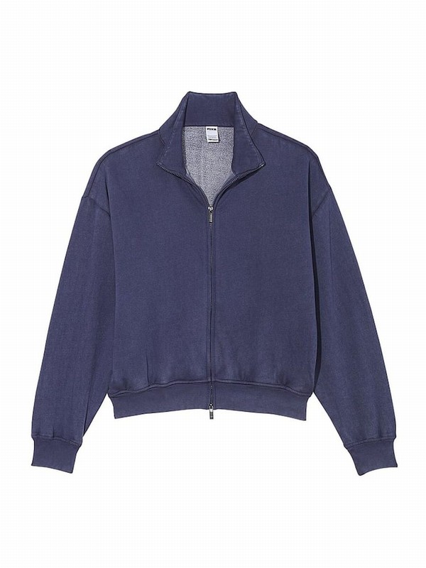 Navy / Blue Victoria Secret Midnight Fleece Jackets | PIEUX3179
