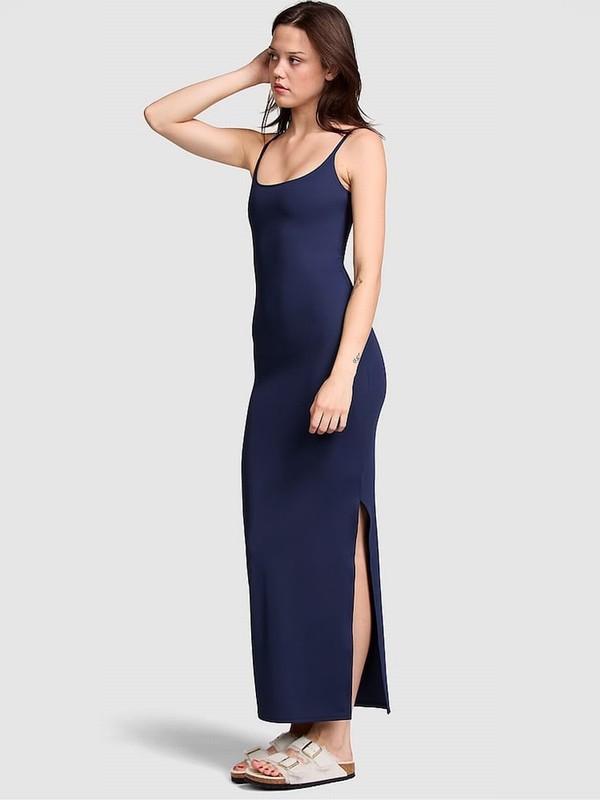Navy / Blue Victoria Secret Midnight Relay Maxi Dress | DMECA7064