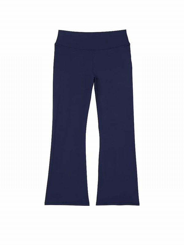 Navy / Blue Victoria Secret Midnight Relay Compression FlaLeggings Leggings | GZUIA3872