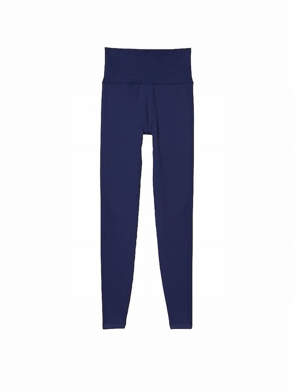 Navy / Blue Victoria Secret Midnight Seamless Leggings | DFGOC5290