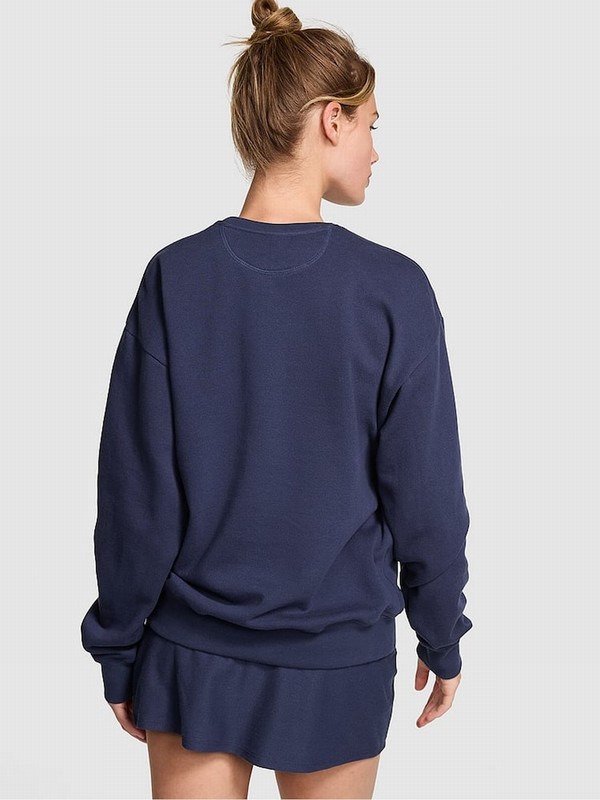 Navy / Blue Victoria Secret Midnight Sweatshirts | TRJDN2395