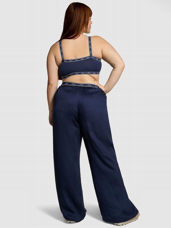 Navy / Blue Victoria Secret Midnight Trouser TENCEL™ Nightwear | XALHR4697