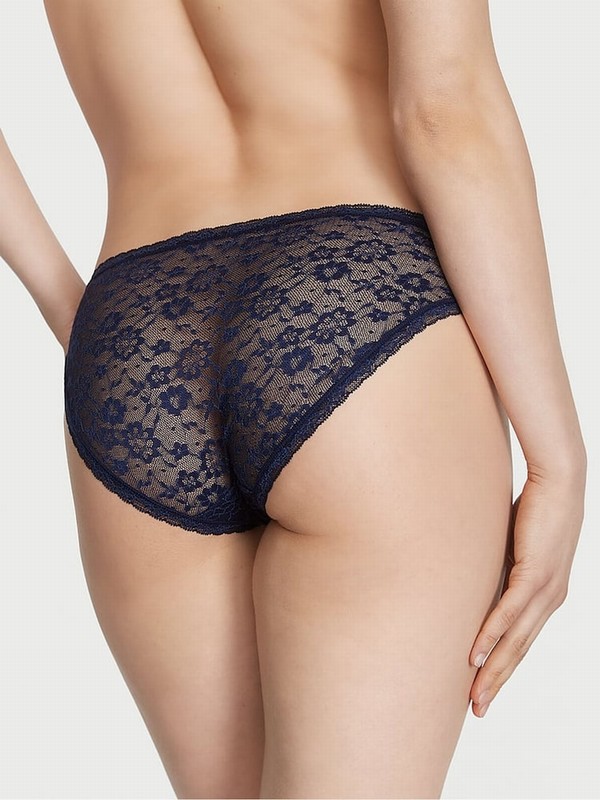Navy / Blue Victoria Secret Noir Bikini Underwear | RSHKE8306