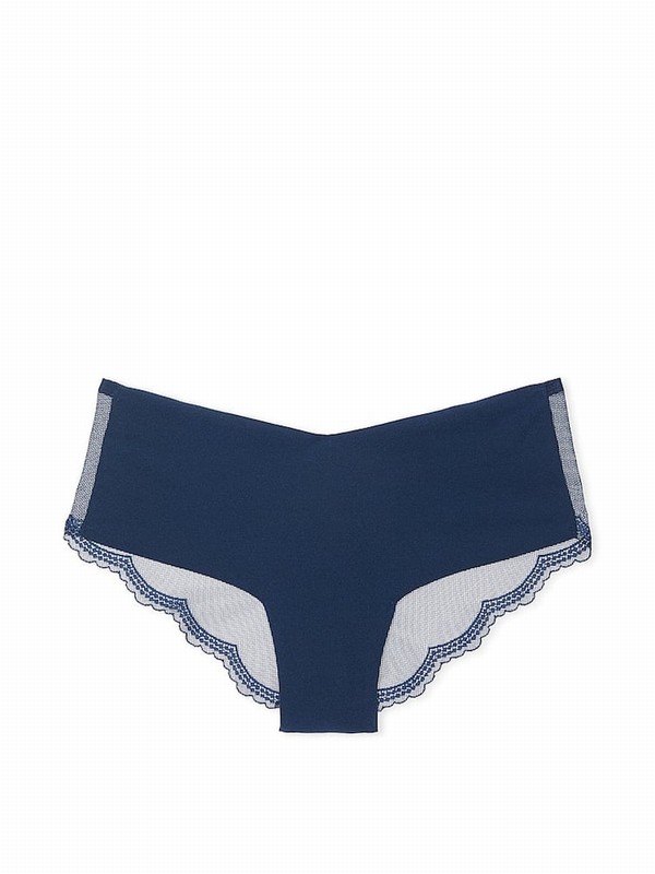 Navy / Blue Victoria Secret Noir Cheeky Underwear | DPCJG9025