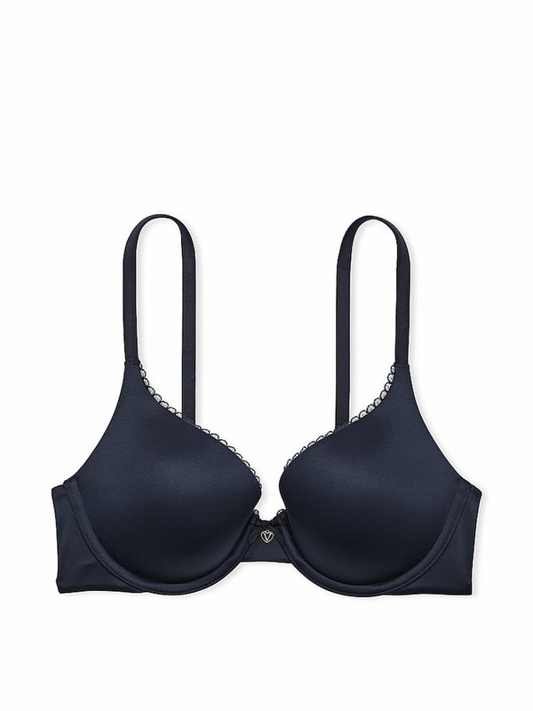 Navy / Blue Victoria Secret Noir Full Cup Bras | TZJYD6437