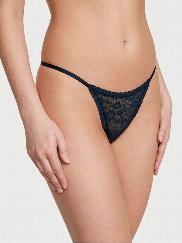 Navy / Blue Victoria Secret Noir Underwear | HTKAE2478
