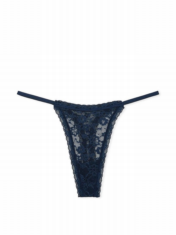 Navy / Blue Victoria Secret Noir Underwear | HTKAE2478