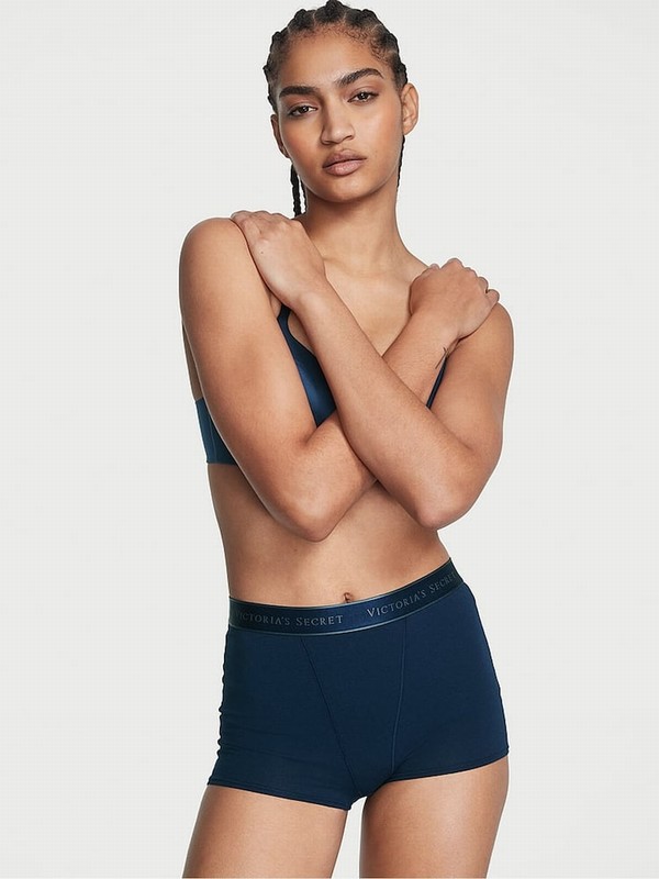 Navy / Blue Victoria Secret Noir Underwear | LCRIN8106
