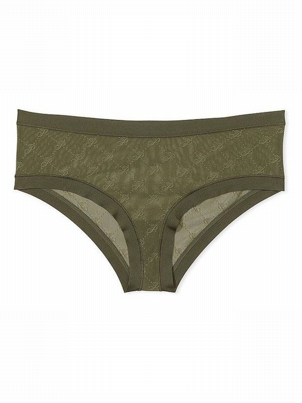 Olive / Green Victoria Secret Cheeky No Show Underwear | YHQXV1589