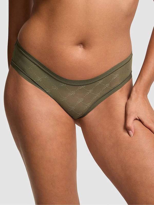 Olive / Green Victoria Secret Hipster No Show Underwear | JTBAP1802