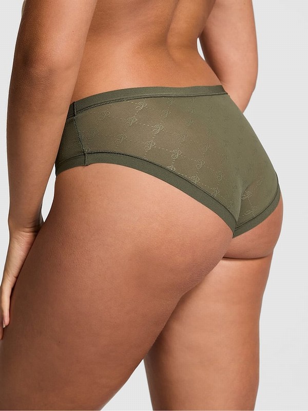 Olive / Green Victoria Secret Hipster No Show Underwear | JTBAP1802
