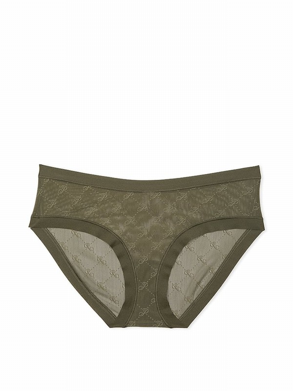 Olive / Green Victoria Secret Hipster No Show Underwear | JTBAP1802